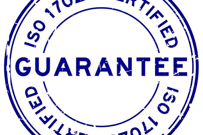 iso17025 certified guarantree quality assurance