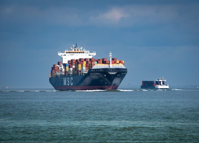 Flexible Packaging Materials rise of price Q1 2024 - shipping vessels at sea