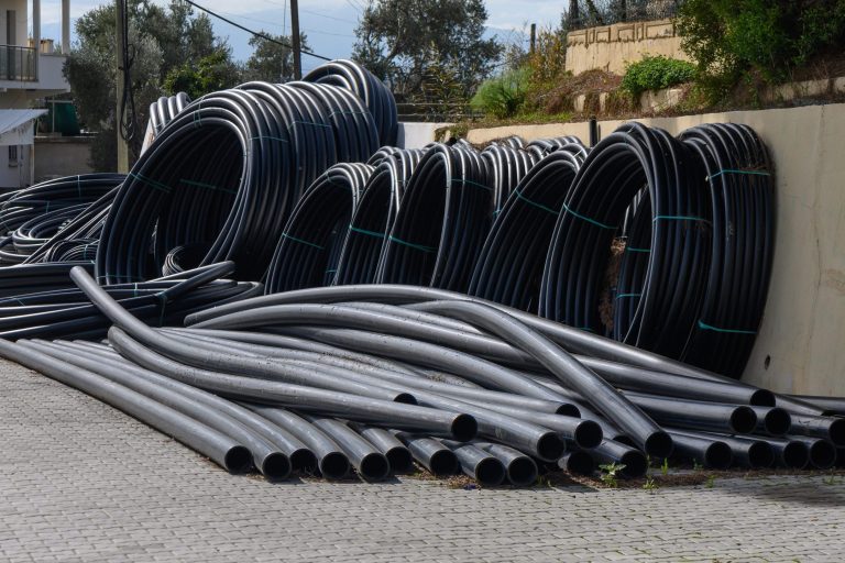 black plastic pipes - tnpp