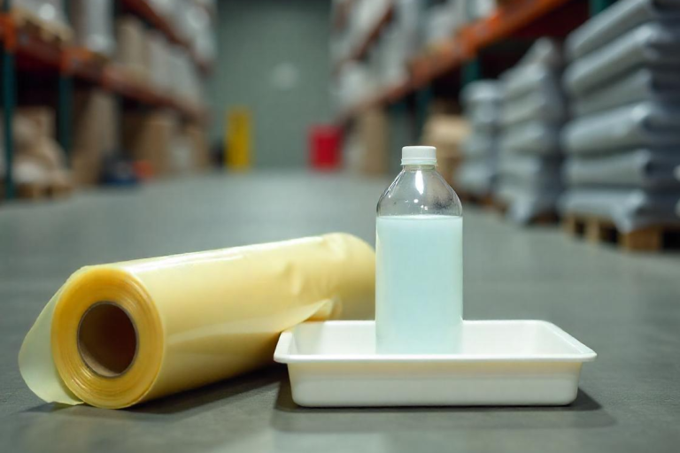 plastic film bottle tray EU Approves E500 Million French Scheme for Chemical Recycling e1740569277589